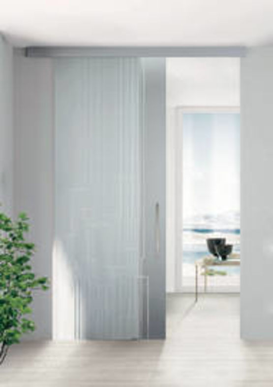  Bandeau pour portes intérieures  - Système coulissant en applique ou à encastrer