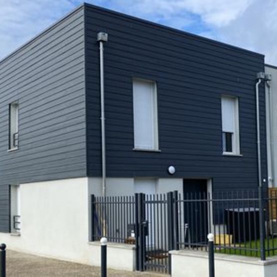  Bardage de façade en fibres et ciment SCB | DURACOLOR - SCB