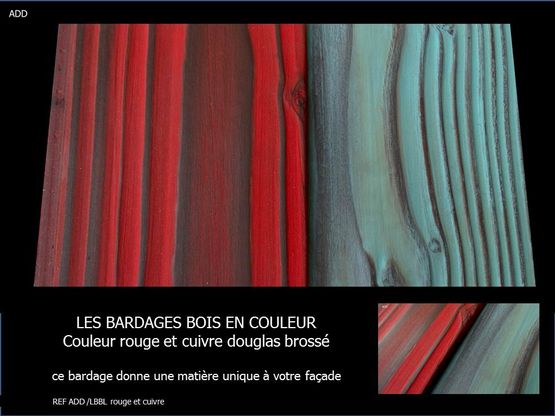 Bardage intérieur , extérieur... en bois avec différentes finitions | ADD LBBL / LA DCIT - produit présenté par ARCHITECTURE DESIGN DECORATION ADD