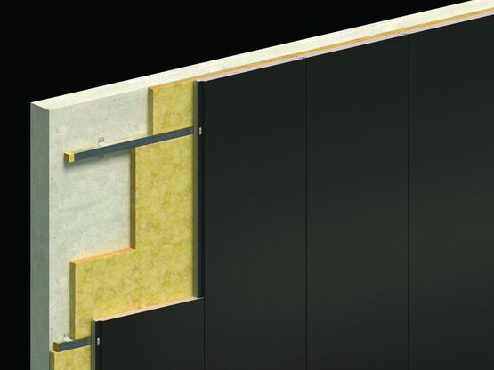  Bardage ITE sur façade en béton ou maçonnerie en rénovation énergétique | Bacacier Benchmark ITE - Bardage isolant ou bardure