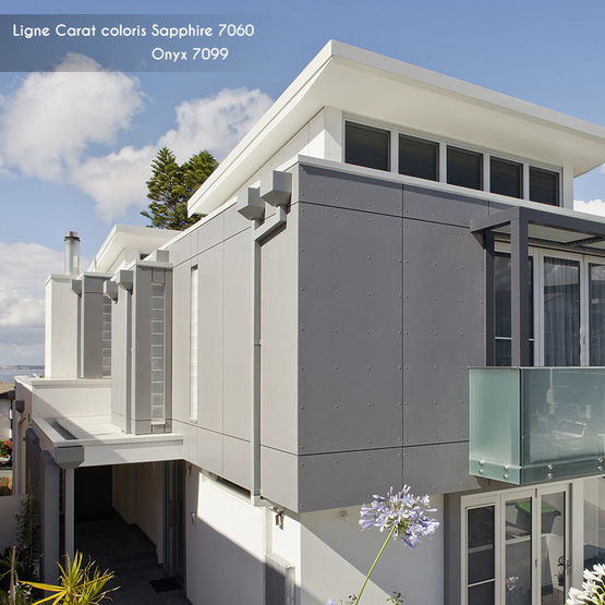  Bardage panneaux fibres ciment SCB | SWISSPEARL Ligne CARAT - Bardage en ciment, fibre-ciment ou CCV