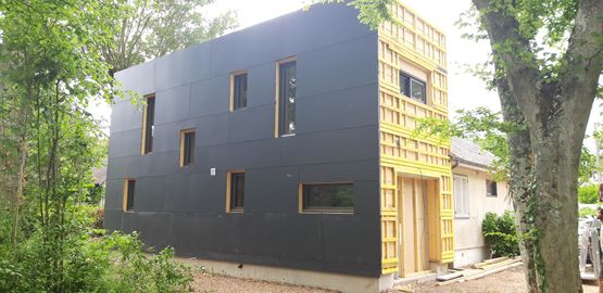  Bardage panneaux fibres ciment SCB | SWISSPEARL Ligne ZENOR - Bardage en ciment, fibre-ciment ou CCV