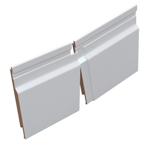 Bardage PVC 16mm épaisseur pour murs extérieurs
