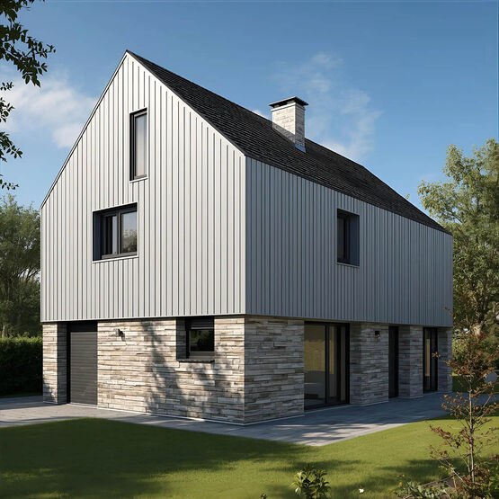  Bardage PVC AIGIS® DL – Nouvelles couleurs Gris Lin &amp; Sable - SCB