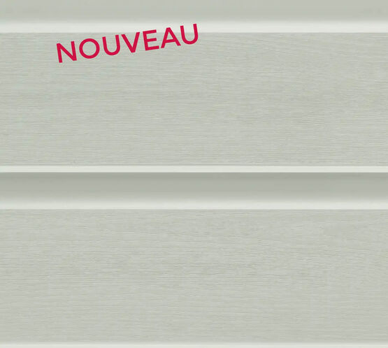  Bardage PVC AIGIS® DL – Nouvelles couleurs Gris Lin &amp; Sable - Bardage en PVC