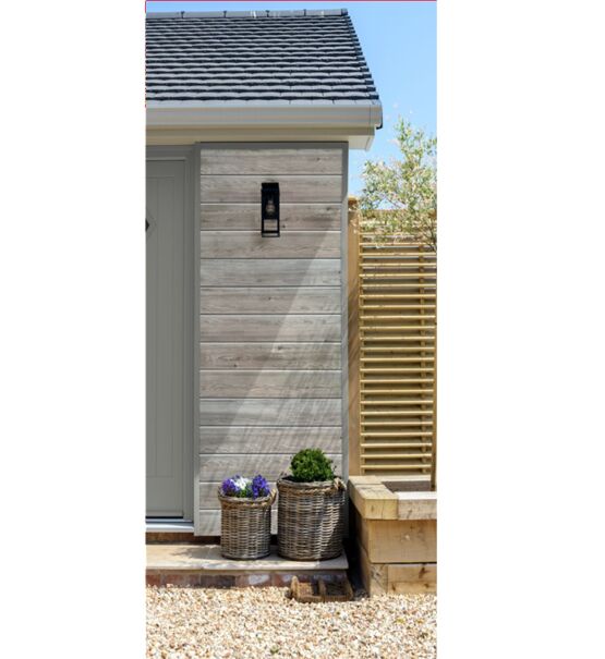  Bardage PVC aspect bois | FORTEX Naturale Clic à système clipsable - FREEFOAM BUILDING PRODUCTS