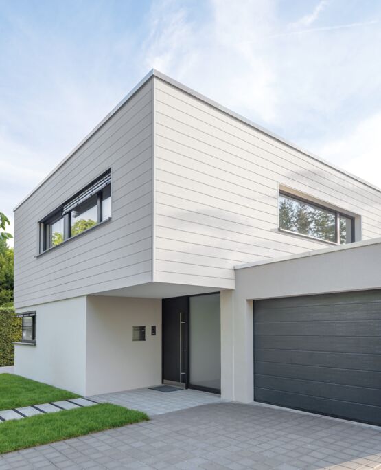  Bardage PVC cellulaire | DURASID® Urban CLIN VERTICAL 167 mm Anthracite RAL 7016 - 52416795U-5.00 - PLASTIVAN