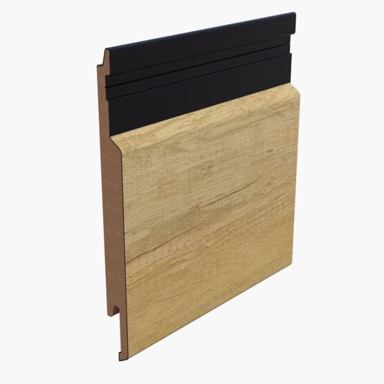 Bardage PVC claire-voie | X-WOOD Linea clic - produit présenté par FREEFOAM BUILDING PRODUCTS