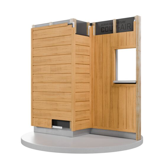  Bardage PVC ISOCEL Premium aspect Bois  - MEP