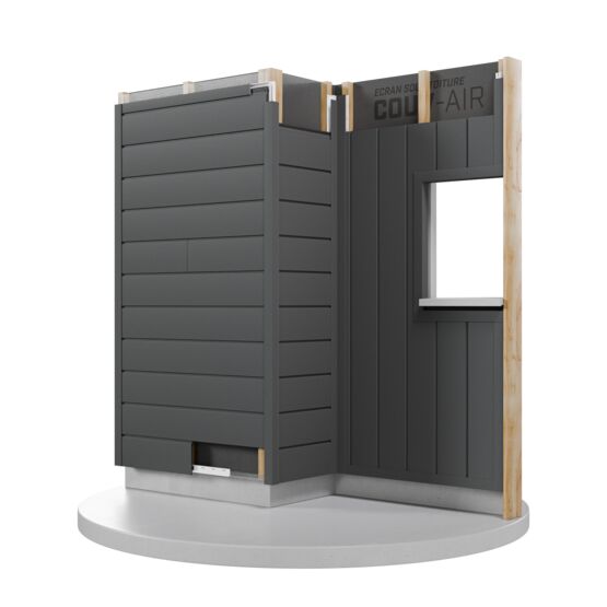  Bardage PVC ISOCEL Premium Métal  - MEP