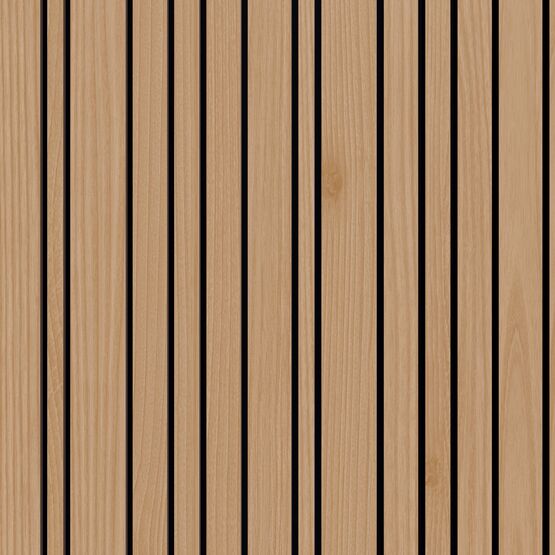 Bardage PVC Matière première 100% recyclée - Faux Claire voie asymétrique