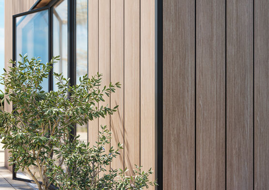  Bardage PVC Solid Plus P 2730 faux claire-voie - Bardage en PVC