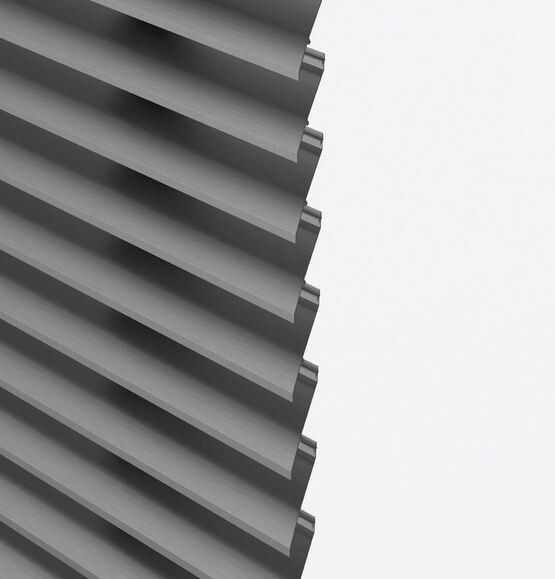  Bardages à ventelles filantes | DucoWall Classic W 50HP - Bardage en aluminium