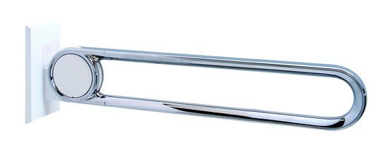 Barre d’appui en aluminium pour sanitaire PMR | Cavere Chrome 9447.360 