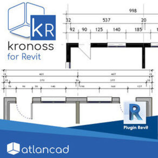 barre d&#039;outils intégrée à Revit | Kronoss for Revit