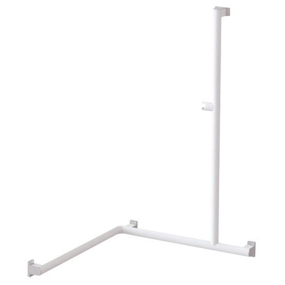  Barre de douche d&#039;angle Pellet en aluminium modulable en T ou en L  | 049925 - PELLET ASC