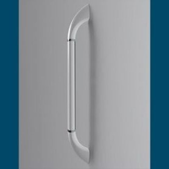  Barre de maintien coudée blanche 135° (400x400mm) | PREMIUM - Barre d'appui et accessoires PMR