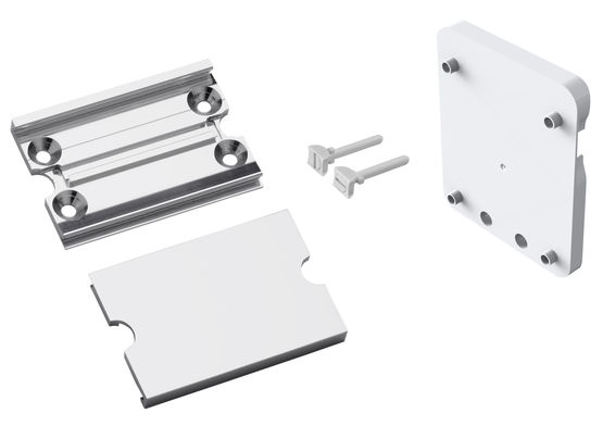 Barre relevable en aluminium époxy blanc ou chromé mat | Barre relevable Arsis 600 mm - Réf 048960 - Barre d'appui et accessoires PMR