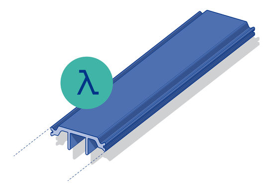 Barrette polyamide Low Lambda