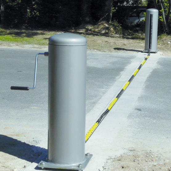 6 mm x 5 m barrière d'avertissement de route barrière de signalisation espace de stationnement barrière en plastique couleurs assorties Toolstar Chaîne à maillons en plastique 