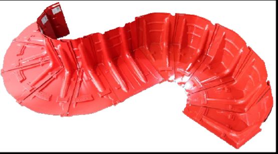  Barrière anti-inondation de 75 cm de hauteur | BARM20226-H75  - Protection anti-inondation