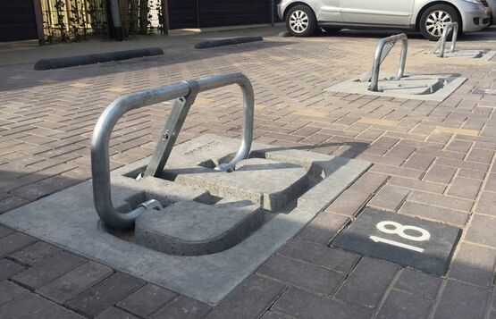 Barriere arceau bloque-parking stop-park sauvage | BPA-CONCRETE - produit présenté par NORCOR