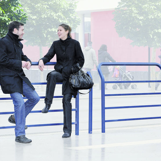 Barrière d&#039;appui pour zone urbaine | Barrière Conviviale Standard