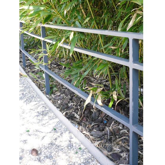  Barrière de protection basse Té | Epure Lisse basse en acier thermolaqué - SEMCO