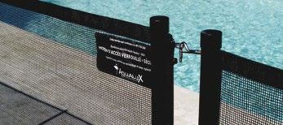 Barrière de protection pour piscine NF P 90-306 EDG by Aqualux | Réf. 104000  - AQUALUX