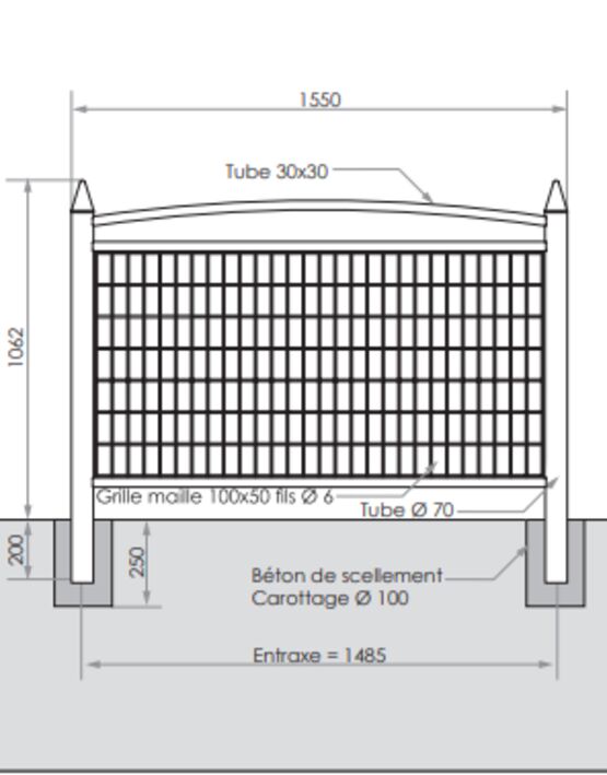  Barrière de voirie | Barrière sécurisée Ecolor en acier thermolaqué - SEMCO