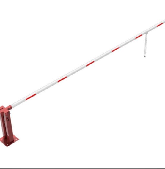  Barrière levante à vérin pneumatique, support suspendu à la lisse - NORMEQUIP