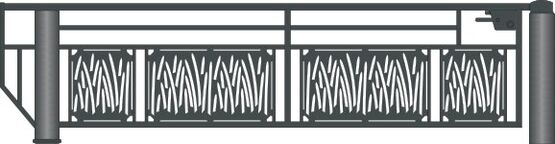 Barrière pivotante | Grande largeur à loquet pour contrôle d’accès - produit présenté par SEMCO