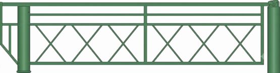 Barrière pivotante | Grande largeur à volet de condamnation pour contrôle d’accès sécurisé - SEMCO