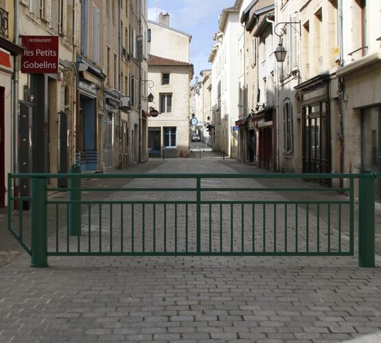 Barrière pivotante | Grande largeur à volet de condamnation pour contrôle d’accès sécurisé