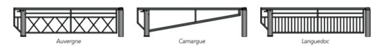 Barrière pivotante | Grande largeur renforcée à clé prisonnière - produit présenté par SEMCO