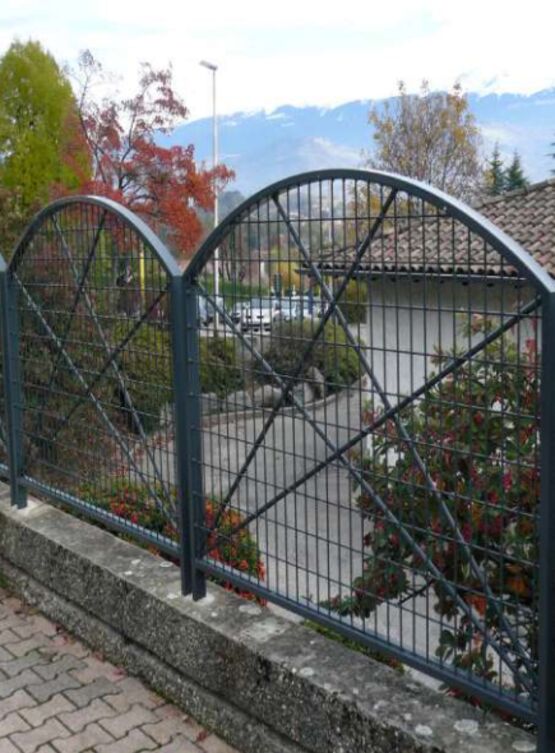 Barrière sécurisée | Barrière sécurisée Horizon en acier avec grille de protection