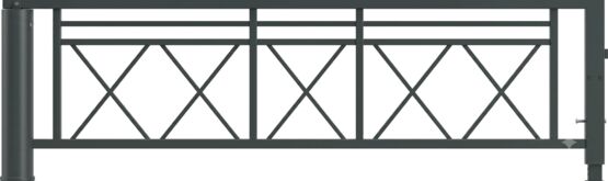 Barrières pivotantes pour accès véhicules | Barrière à pied embarqué ajustable SEMCO - produit présenté par SEMCO