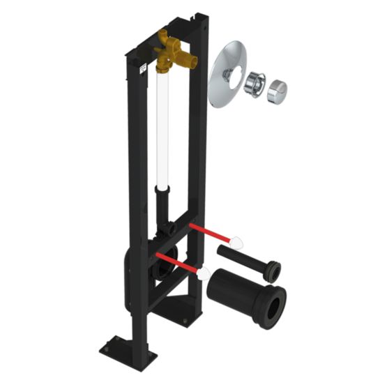 Bâti-support autoportant pour WC avec robinet TEMPOFLUX 2 | TEMPOFIX 3 Réf. 578305-578222 - DELABIE