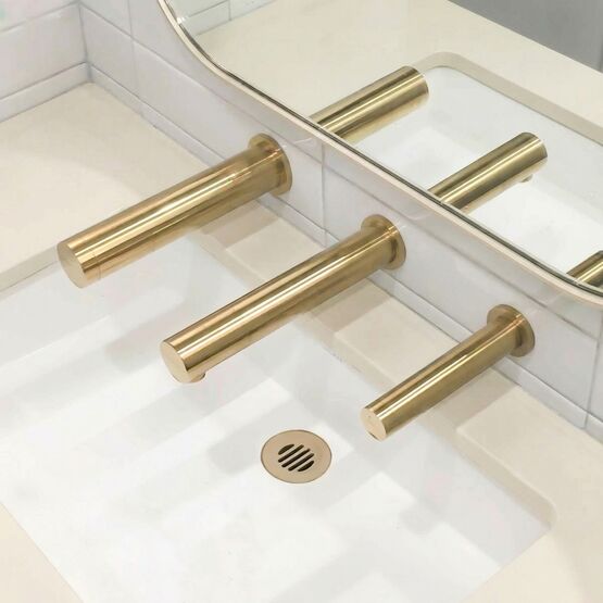 Bâti-support lavabo RONDEO TRIO pour robinetterie électronique murale | RES-KE3-123 - produit présenté par SUPRATECH