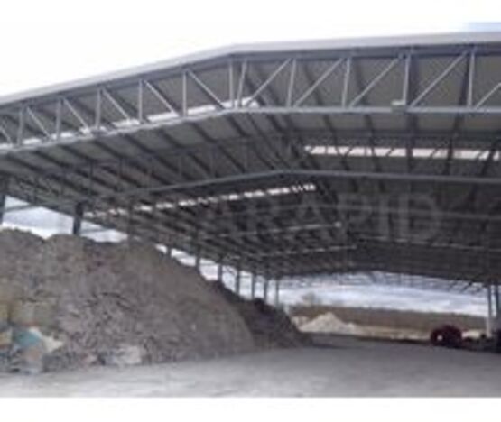  Bâtiment et entrepôt modulaire diaphane | Série MECARAPID  - CUALIMETAL