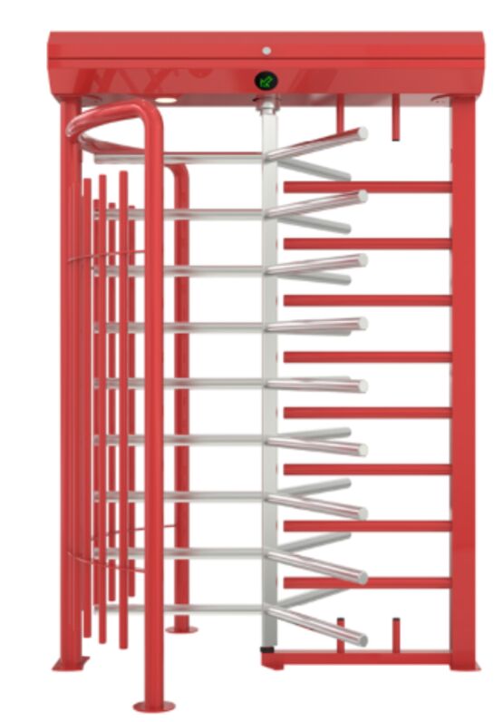   Bâtiment mobile sécurisé avec tourniquet de contrôle d&#039;accès intégré - Équipements de sécurité et de signalisation