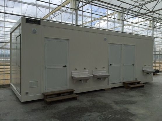 Bâtiment modulaire pour sanitaire et vestiaire | Deltamod - Autres constructions modulaires préfabriqués