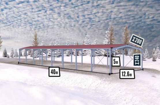  Bâtiment ouvert de 500m² jusqu&#039;à 580m d&#039;altitude - BATIMENTSMOINSCHERS.COM/ C2I COMMERCE SARL