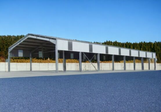  Bâtiment ouvert de 500m² jusqu&#039;à 580m d&#039;altitude - Bâtiments préfabriqués pour le stockage