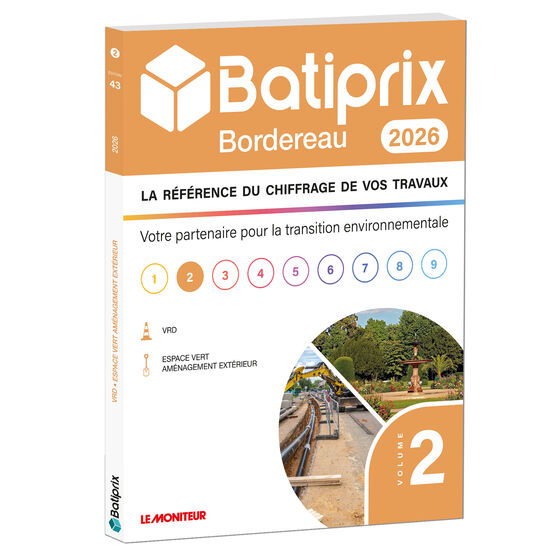   BATIPRIX BORDEREAU 2026 - LA REFERENCE DU MARCHE - DISPONIBLE EN PRECOMMANDE ! - Logiciel de pièces écrites, métré et chiffrage