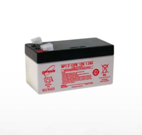 Batterie au plomb 12V 1,2Ah spéciale sécurité incendie | NP1.2-12FR YUASA 
