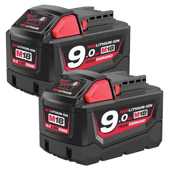 Batterie Lithium 18 V et 9 Ah d&#039;ampérage | M18 B9
