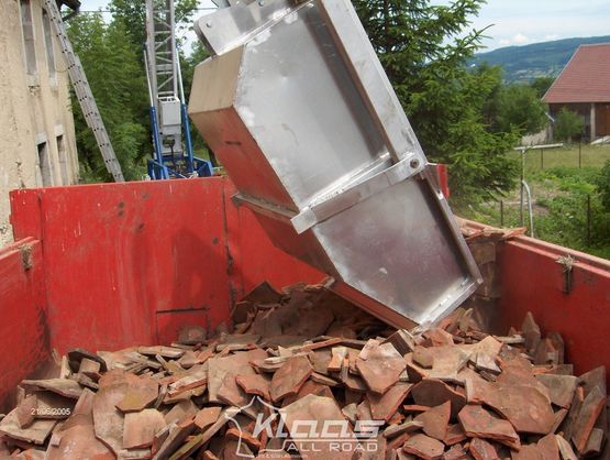  Benne basculante automatique 500kg | Réf 030105326  - Équipement de préhension et de manutention