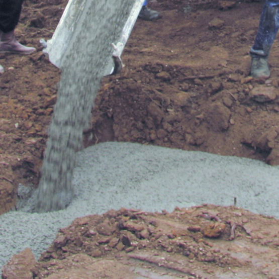 Béton autonivelant renforcé de fibres métalliques pour fondation | Advanci Métal Fondation [CAN418]