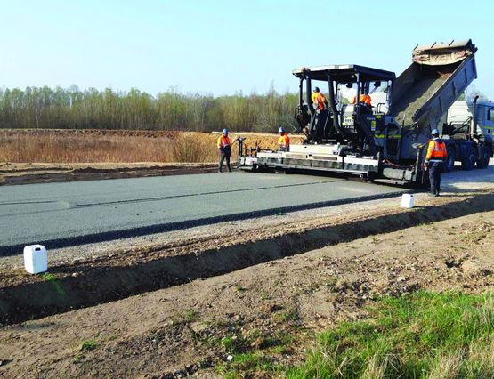 Béton compacté avec liant hydraulique décarboné | Rolltec bicouche